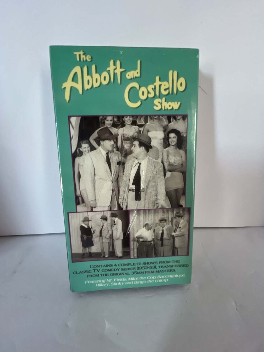 The Abbott and Costello Show VHS Police Academy/Charity Bazaar/Killer's Wife/Wel